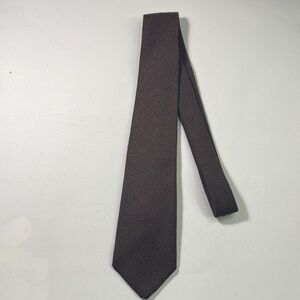 Elegant Dark Brown Men's Tie